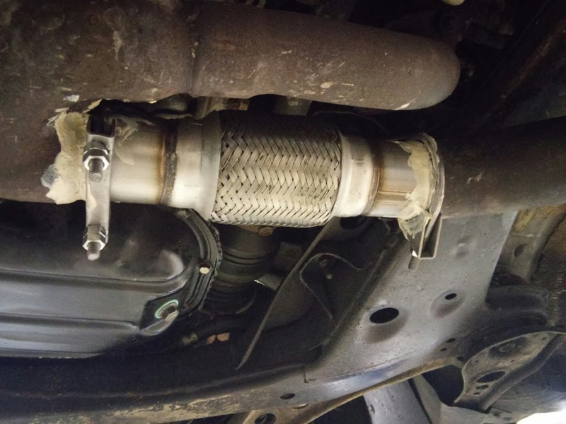 Illustration for article titled My exhaust repair